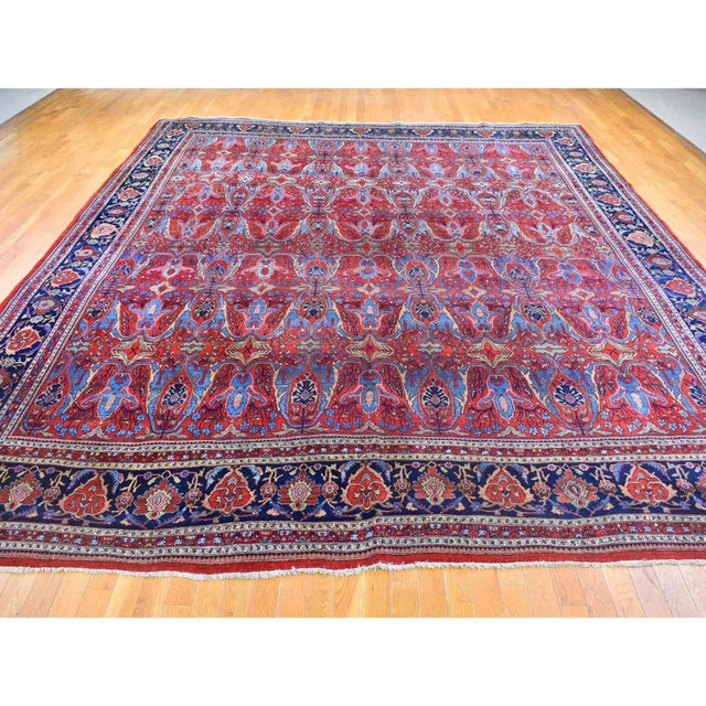 This is a genuine hand knotted oriental rug. It is not hand tufted or machine made rug. Our entire inventory is made of...