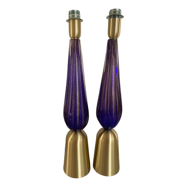 Table Lamps in Murano Glass from Simoeng, Set of 2 For Sale