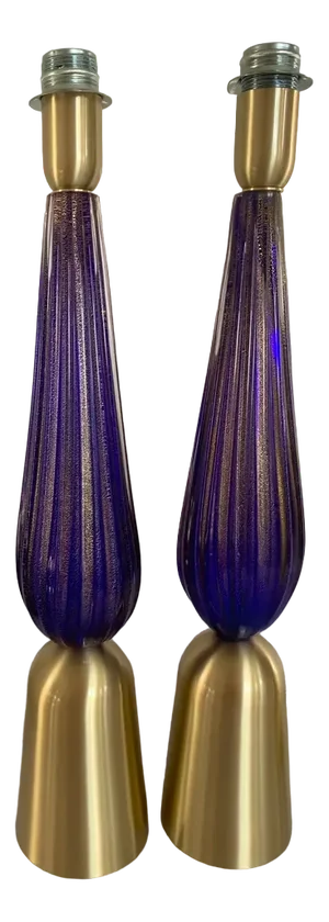 Table Lamps in Murano Glass from Simoeng, Set of 2