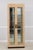 Campaign Drexel Heritage Burl Ash Campaign Curio Cabinet For Sale - Image 3 of 14