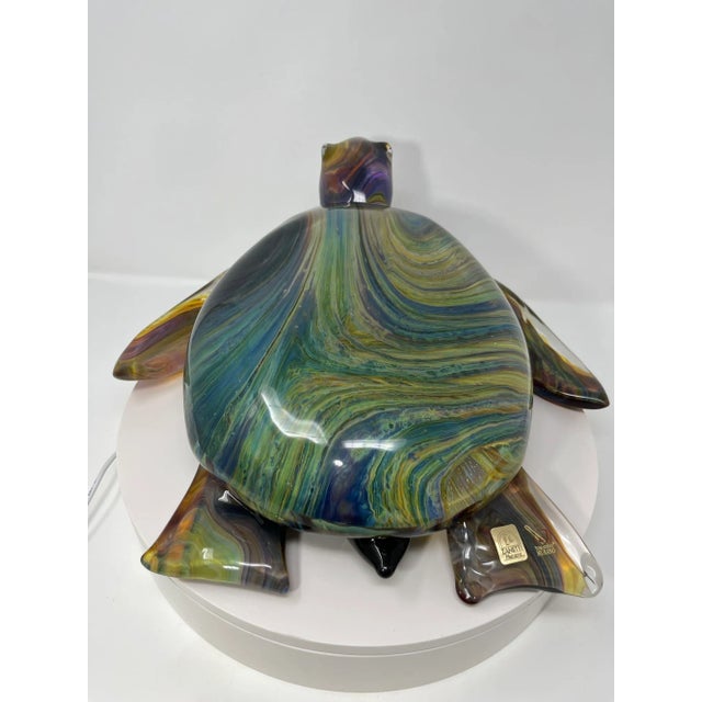 2020s Murano Glass Turtle by Zanetti For Sale - Image 5 of 6