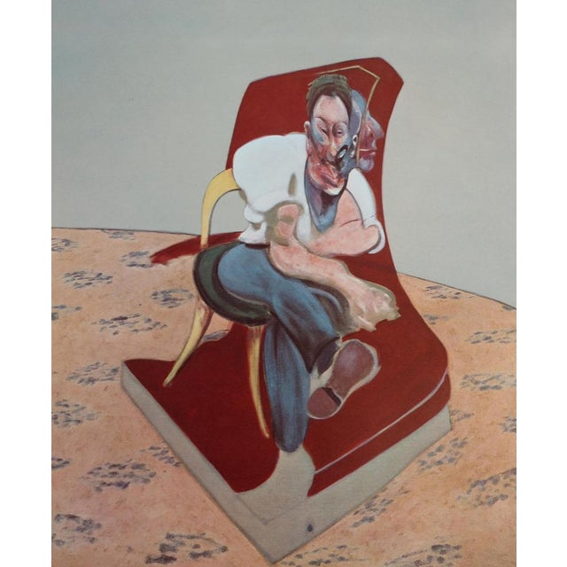 Francis Bacon, Three Studies for Portrait of Lucian Freud, 1966, Lithograph For Sale - Image 4 of 12