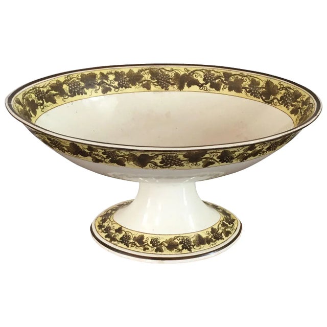Early 19th Century Wedgwood Creamware Centerpiece Footed Bowl For Sale - Image 11 of 11