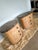 Pair of Vintage Henredon Villandry Collection French Provincial Oval 3-Drawer Nightstands With Marble Tops For Sale - Image 12 of 15