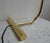Metal Adjustable Brass Reading Lamp attributed to Christian Liaigre, France, 1970s For Sale - Image 7 of 18