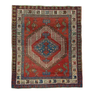 Antique Sarab Rug 3'8'' x 4'3''