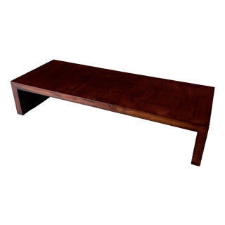 Modernist Bamboo Coffee Table by Axel Vervoordt, 1980s For Sale