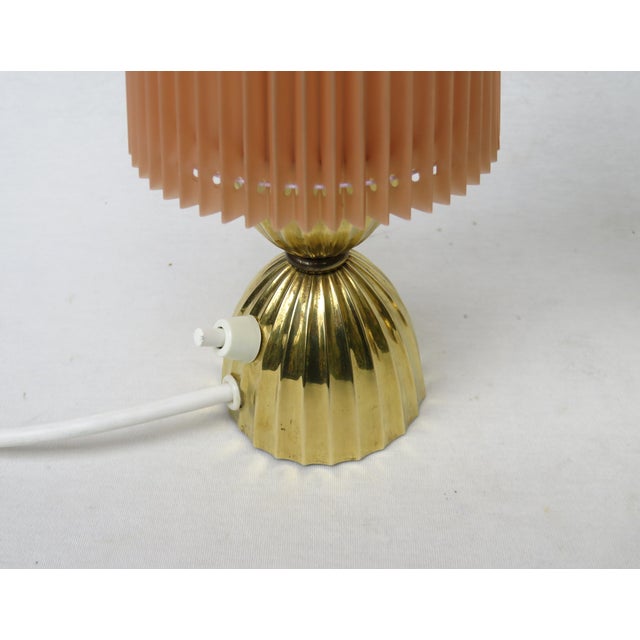Art Deco Brass Table Lamps, 1940s, Set of 2 For Sale - Image 12 of 18