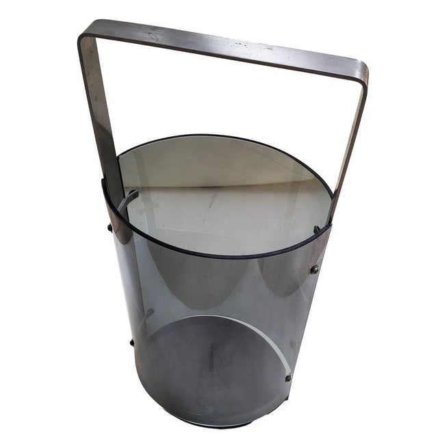 Gray 2035/A Umbrella Stand by Max Ingrand for Fontana Arte, 1960 For Sale - Image 8 of 8