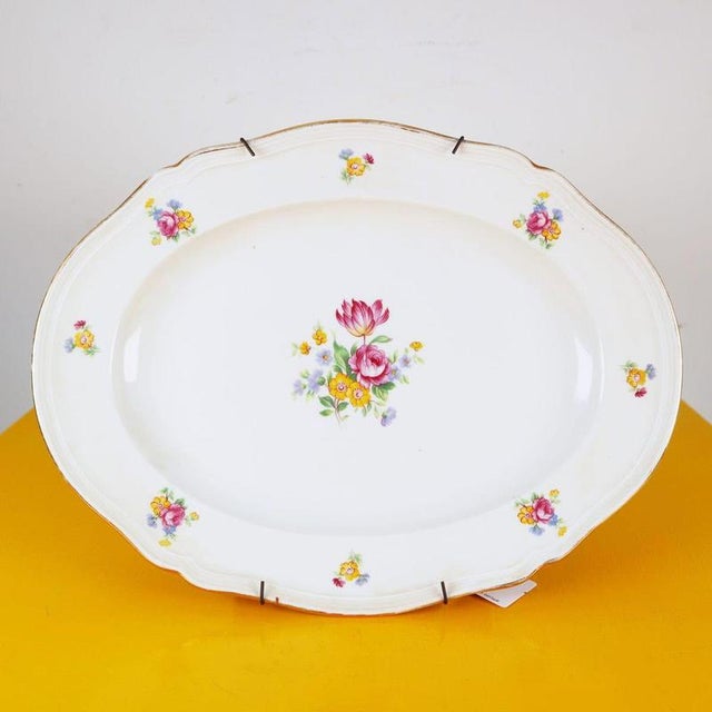 Porcelain Serving Dish from Ginori For Sale - Image 9 of 9