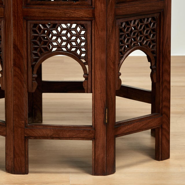 Early 20th Century Antique Anglo Indian Inlaid Stand or Table For Sale - Image 5 of 12