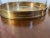 Large Ralph Lauren Brass and Glass Hurricane Pillar Candle Shades - a Pair For Sale - Image 10 of 12