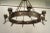 1940s Iron Gothic Chandelier For Sale In New York - Image 6 of 11