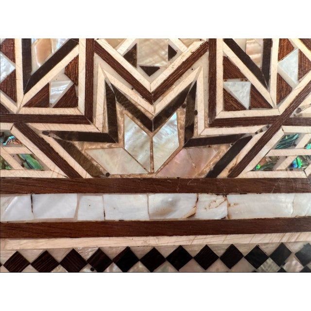 Early 20th Century Magestic Syrian Inlaid Treasure Boxes For Sale - Image 12 of 17