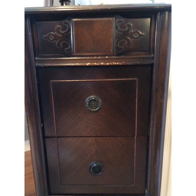 1920 S Vintage John Widdicomb Original Makeup Vanity Chairish