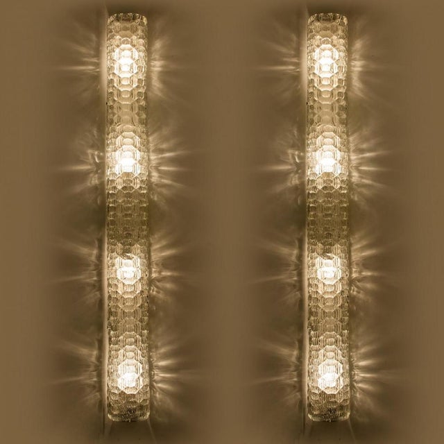 Bubble Glass Wall Light Fixture from Hillebrand, Germany, 1960s For Sale - Image 6 of 13