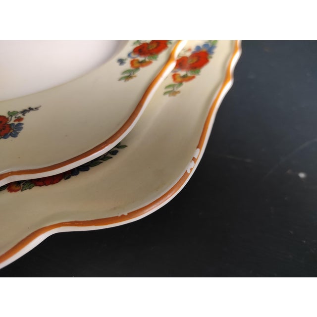 Vintage English Serving Plates from Crown Ducal, 1950s, Set of 2, in Very Good conditions. Designed 1950 to 1959 This...