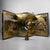 This compact Japanese byōbu folding screen was made as a refined backdrop for ceremonial and seasonal displays, and it...