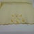 Textile Pair Vintage Embroidered Pale Yellow Madeira Linen & Organza Fingertip Towels For Sale - Image 7 of 15