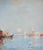 'Venice at Sunset' Maurice Bompard (1857-1936) Gilt Wood Frame For Sale - Image 4 of 12