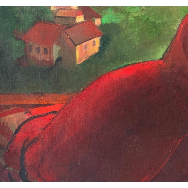 Anna Karpowicz-Westner, Late Afternoon, Oil on Canvas, in Flawless conditions. Designed from 2000