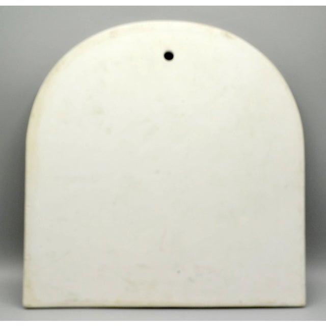 Trompe l'Oeil Delft Polychrome Tile Hanging Birdcage Wall Plaque For Sale - Image 11 of 11