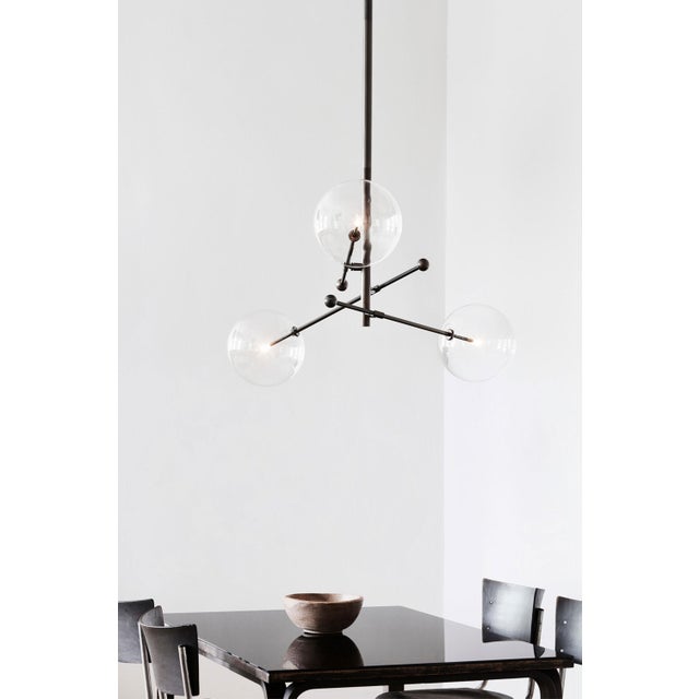 RD15 3 Arms Chandelier For Sale - Image 12 of 12
