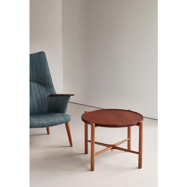 Tray Table in Oak and Teak by Hans J. Wegner for Andreas Tuck, 1950s For Sale - Image 18 of 18