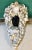1960s Black Mermaid Shell Embellished Wall Sconce For Sale - Image 4 of 6