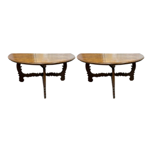 Pair of 17th-18th Century Italian Console Tables