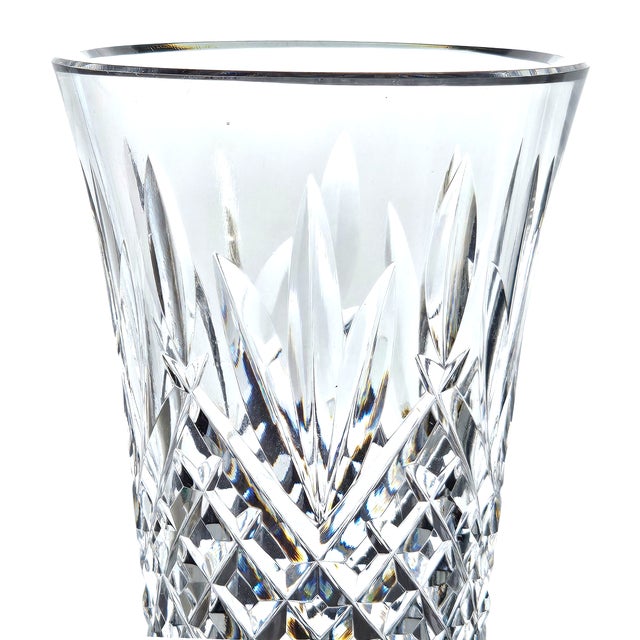 Edinburgh Crystal “Star of Edinburgh” Signed Cut-Glass Champagne Flute, 6.5" For Sale - Image 10 of 18