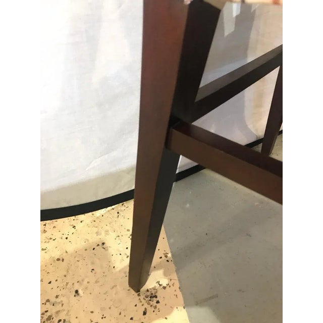 Set of Ten Tommi Parzinger Attributed Dining Room Chairs For Sale - Image 10 of 13