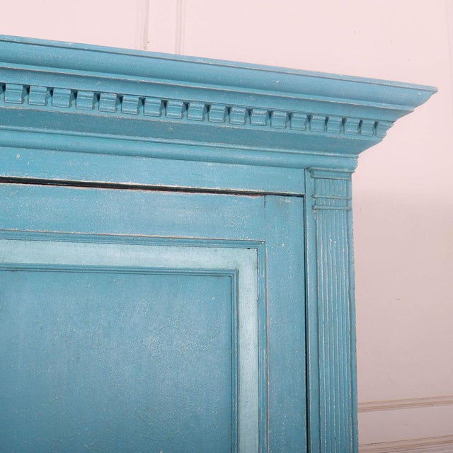 Early 19th Century Italian Painted Wardrobe For Sale - Image 4 of 13