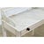 English 19th Century White Marble Top Vanity with New Paint For Sale - Image 13 of 16