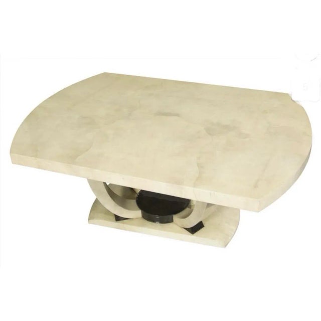Art Deco Art Deco Goatskin Table For Sale - Image 3 of 9