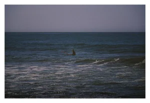 "And the Sea", Coastal Surf Photograph - 60" X 40"
