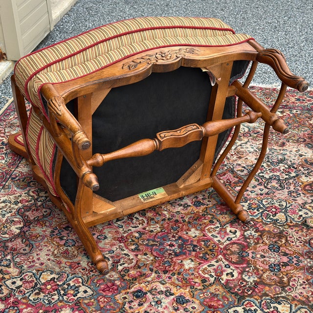 Highland House Genevieve French Country Bergere Lounge Chair For Sale - Image 12 of 12