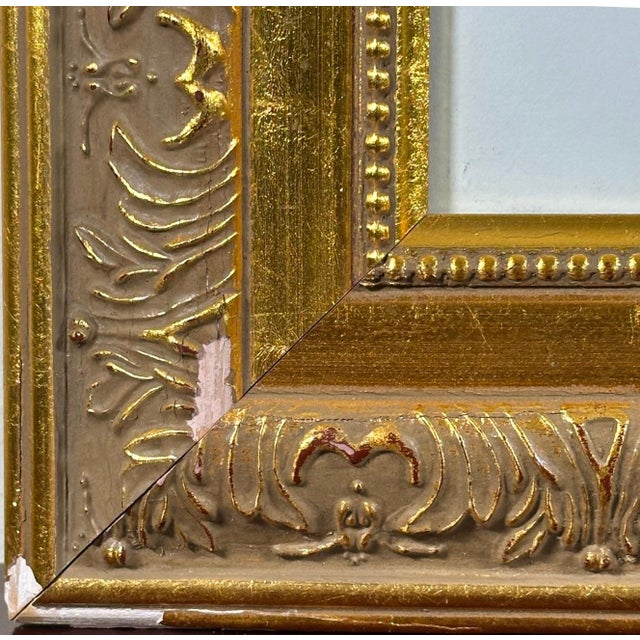 Late 20th Century Art LaMay Signed Limited Edition Bay Blue Heron Gold Gilt Framed Giclee For Sale - Image 14 of 14