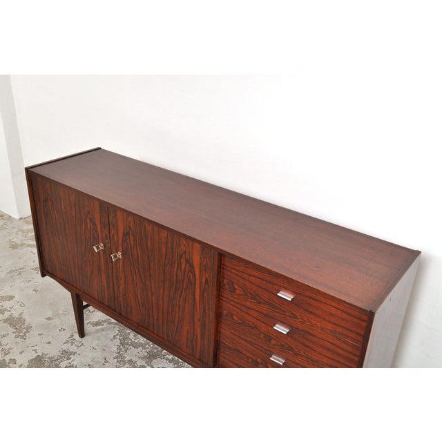 Brown Vintage Lowboard in Rosewood, 1960s For Sale - Image 8 of 18