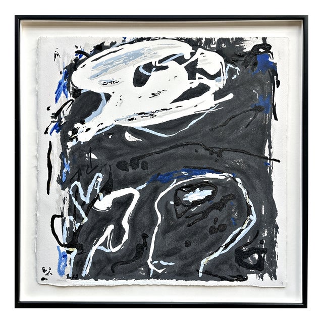 Emil Schumacher, Original Terragraph from the Book of Genesis, 1998, No. 4 For Sale