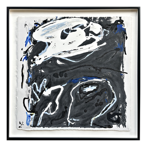 Emil Schumacher, Original Terragraph from the Book of Genesis, 1998, No. 4