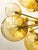 Not Yet Made - Made To Order 21st Century Ovale Natural Brass Amber Bubbles Murano Sputnik Chandelier by Fabio LTD For Sale - Image 5 of 8