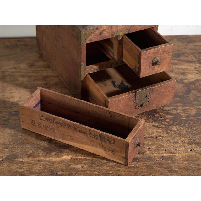 Antique Japanese Storage Box For Sale - Image 5 of 14
