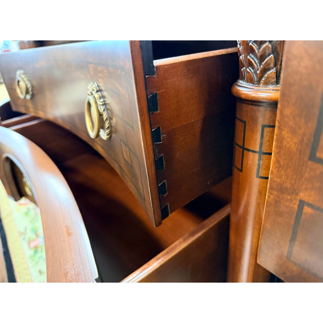 Drexel Mahogany Marbletop Sideboard Credenza Buffet For Sale - Image 12 of 12
