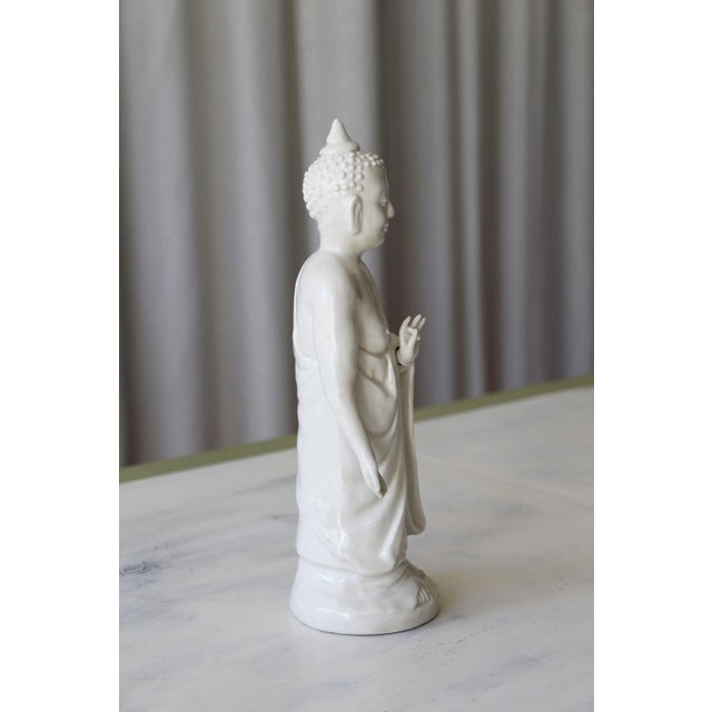 Ceramic 19th Century Porcelain Blanc De Chine Figure For Sale - Image 7 of 13