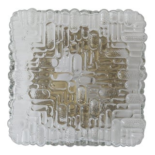 Mid-Century Glass Sconce, 1960s For Sale