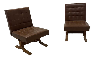 Vintage Lounge Chairs from Ludomir Volak, Set of 2