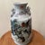 Vintage Chinese Hand-Painted Crackled Glaze Vase W/Foo Dogs Handles Calligraphy & Stamps For Sale - Image 12 of 12