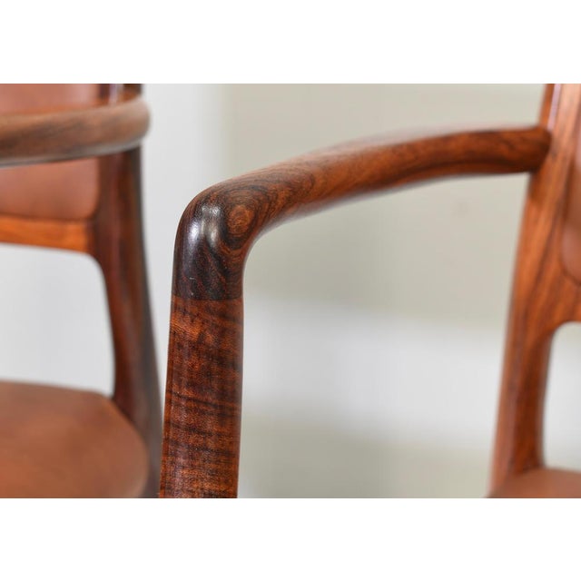 Set of Model 65 Dining Chairs for J.L. Møllers For Sale - Image 9 of 18