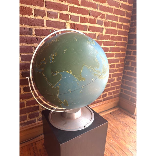 A.J. Nystrom A.j. Nystrom Graphic Project Globe For Sale - Image 4 of 11